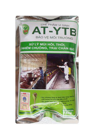 AT-YTB túi 150g (xử lý mùi hôi, thối ô nhiễm chuồng, trại chăn nuôi)
