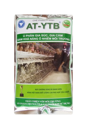 AT-YTB túi 150g (ủ phân gia súc, gia cầm, giảm ô nhiễm môi trường)