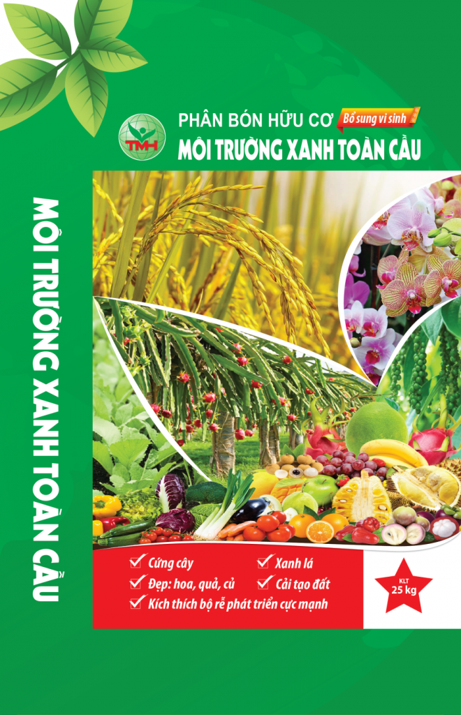 phân bón hữu cơ môi trường xanh toàn cầu